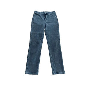 Madewell The Perfect Vintage Women's Black Straight Leg Jeans Size 25